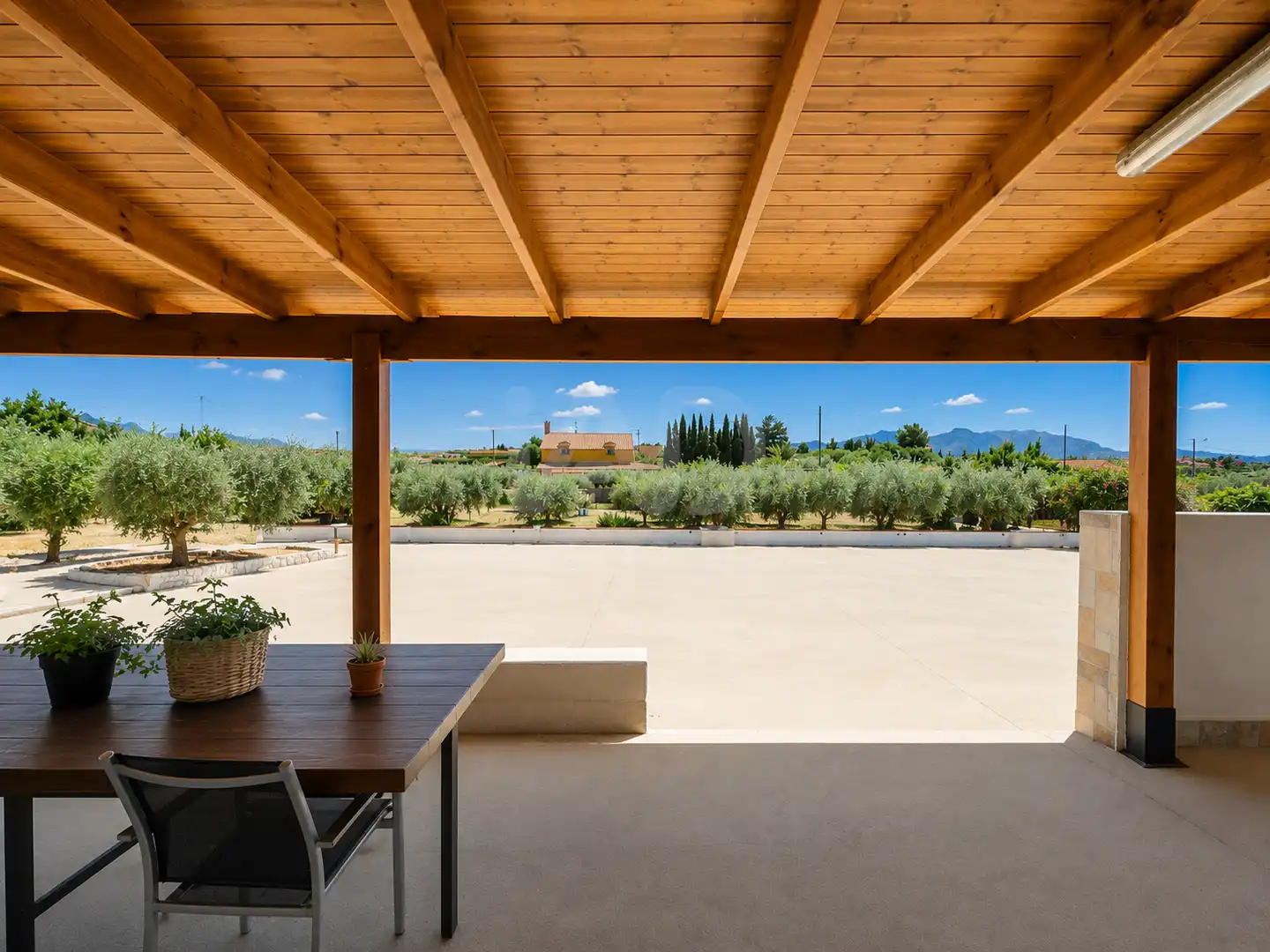 Terrassa de Casa o xalet en venda en Fortuna amb Aire condicionat, Terrassa i Piscina