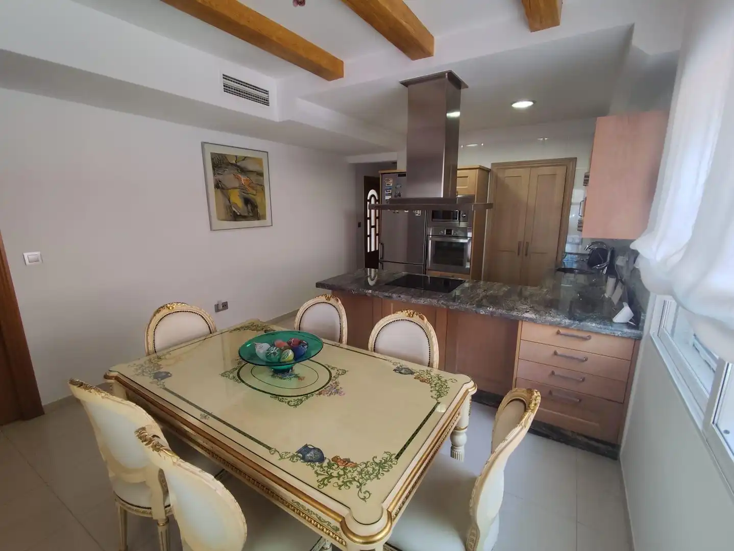 Cocina de Casa o chalet en venta en Murcia con Aire acondicionado, Jardín privado y Terraza