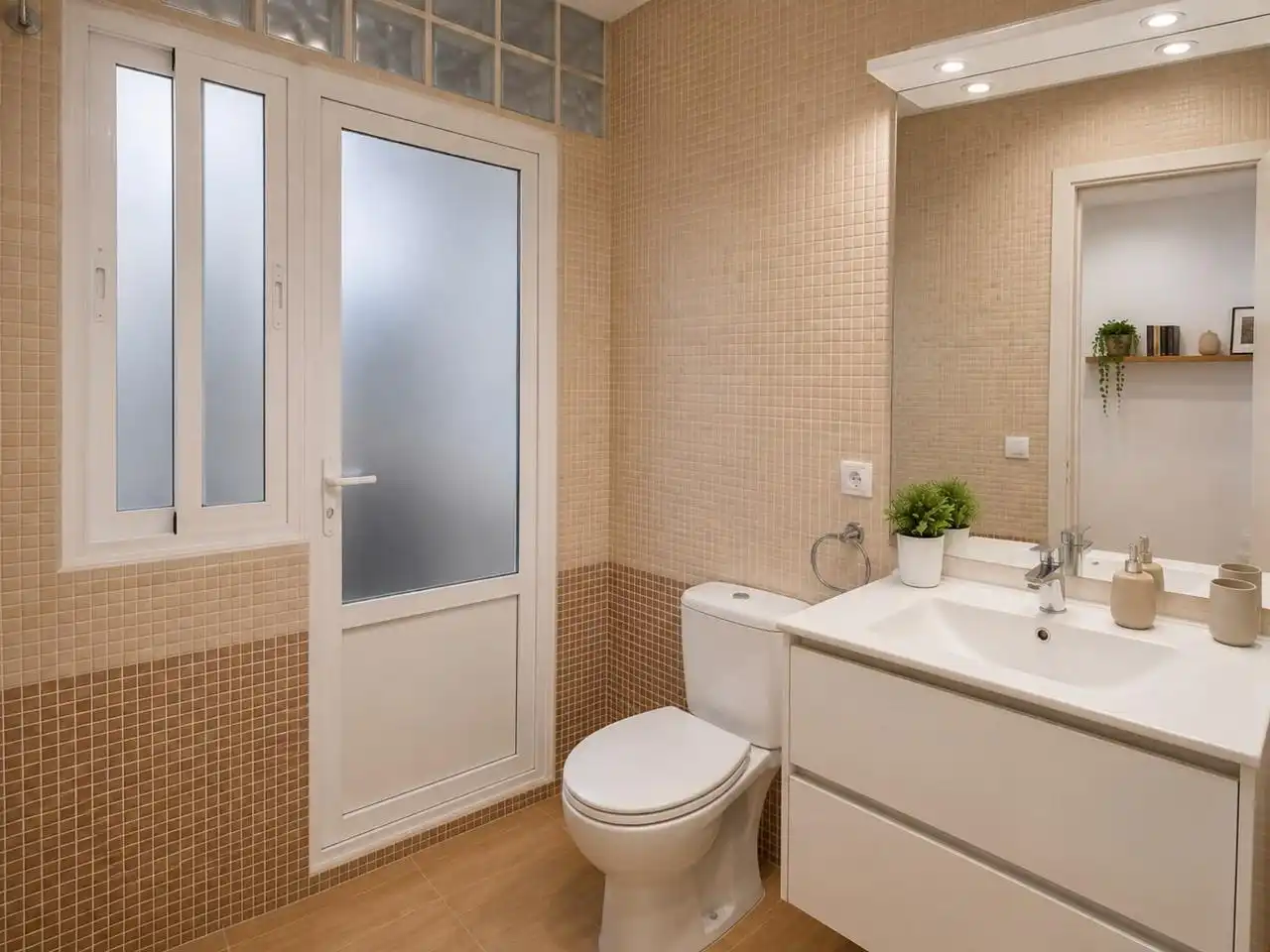 Baño de Planta baja en venta en Herencia con Aire acondicionado, Terraza y Amueblado