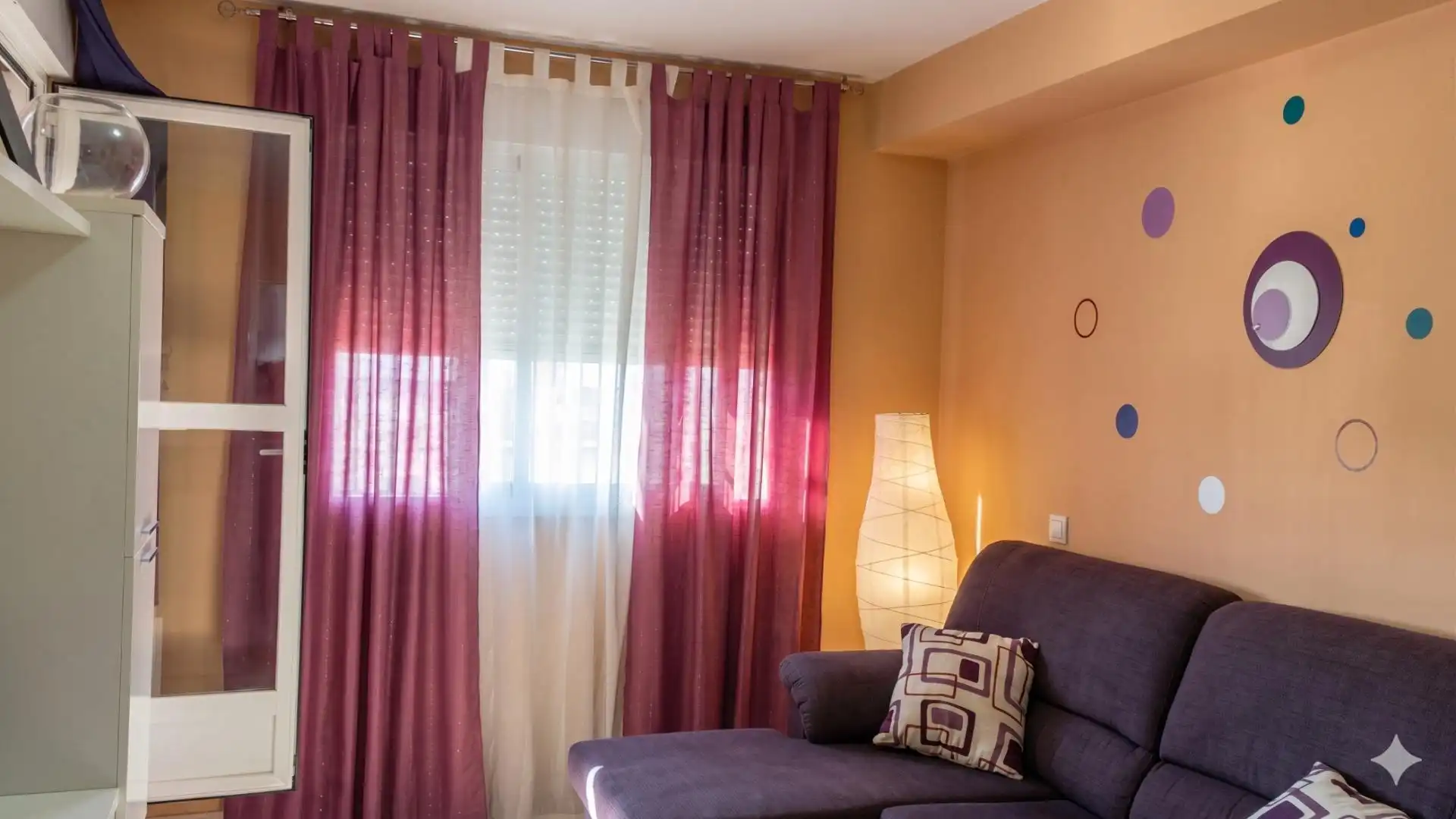 Schlafzimmer von Wohnung zum Verkauf in Almería mit Klimaanlage und Möbliert
