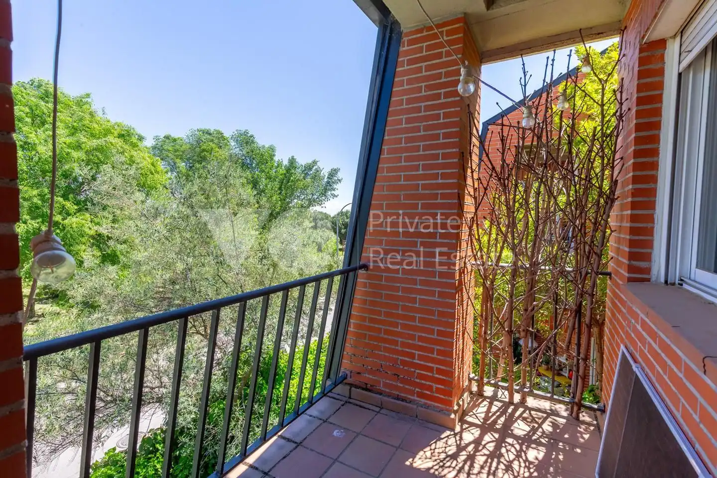 Terraza de Casa adosada en venta en Las Rozas de Madrid con Aire acondicionado, Calefacción y Jardín privado