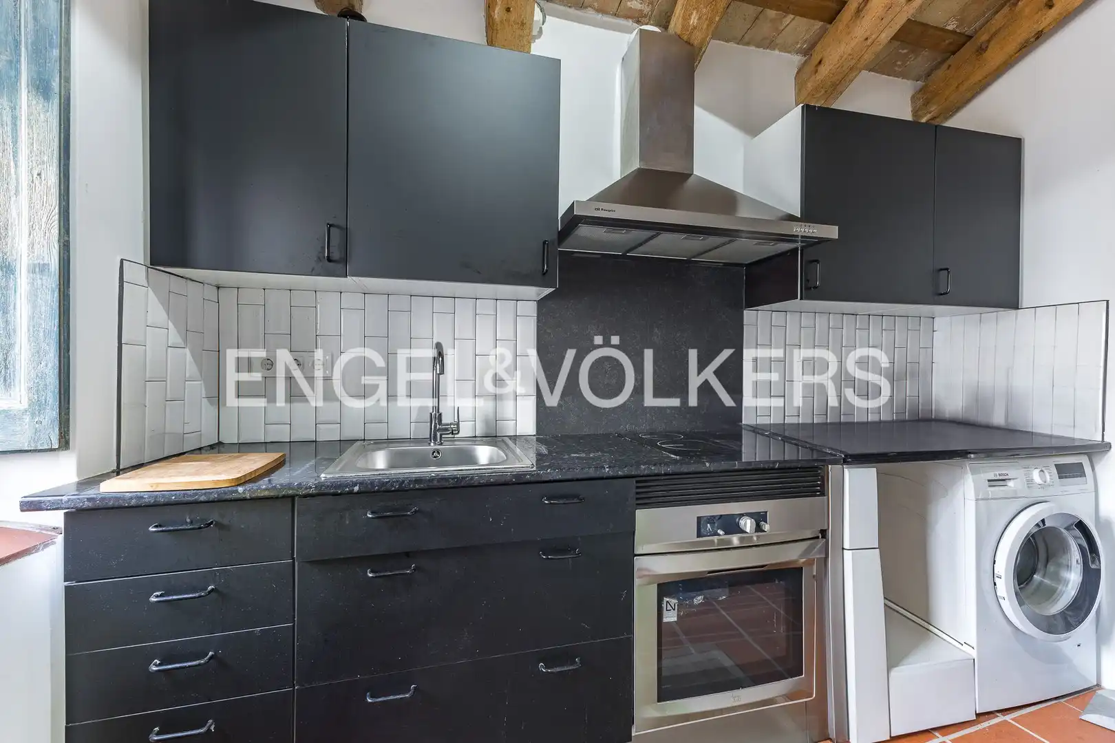 Cocina de Casa adosada en venta en Cubelles con Calefacción y Balcón