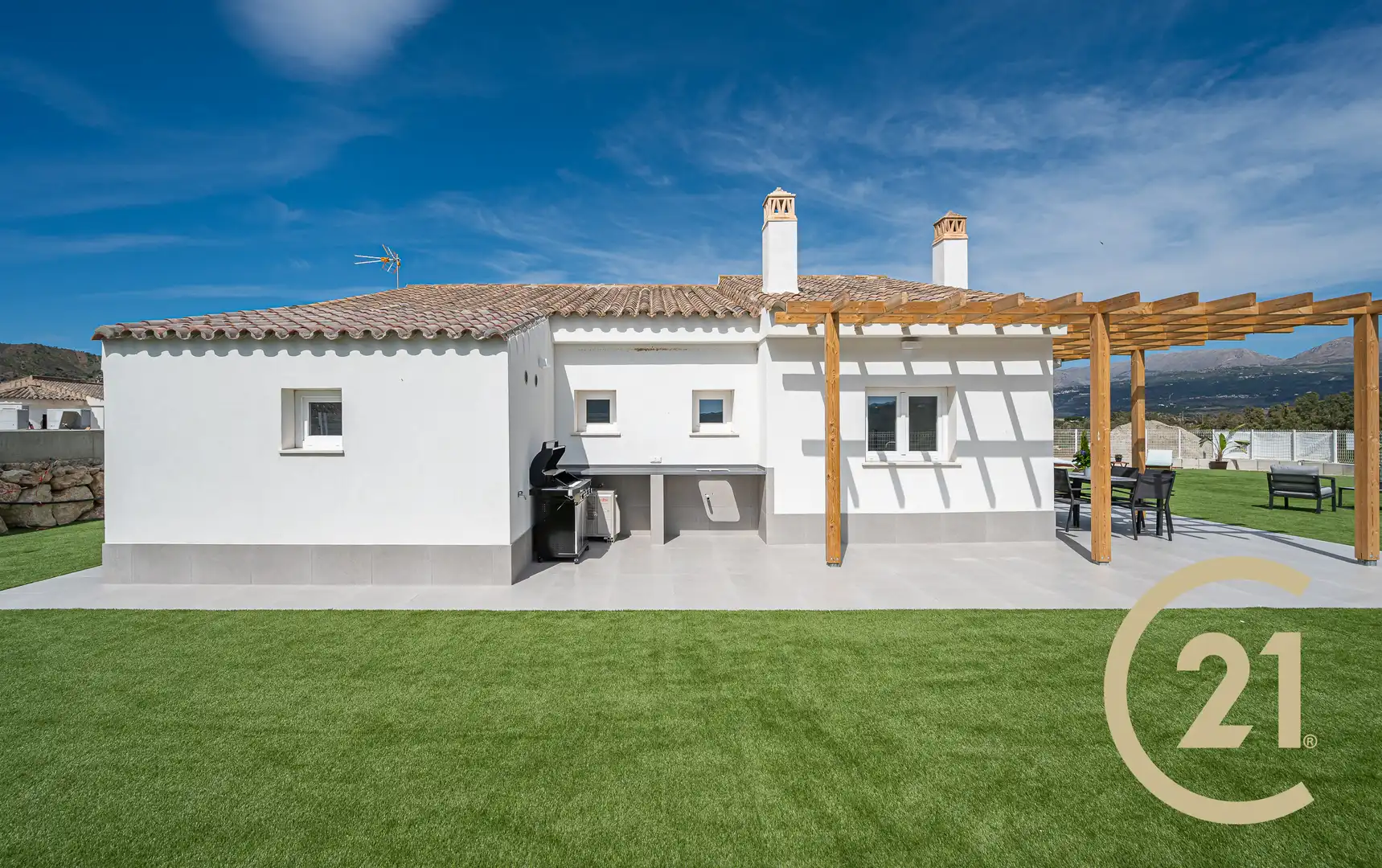 Garden of Houses for sale in Viñuela  with Heating, Private garden and Terrace