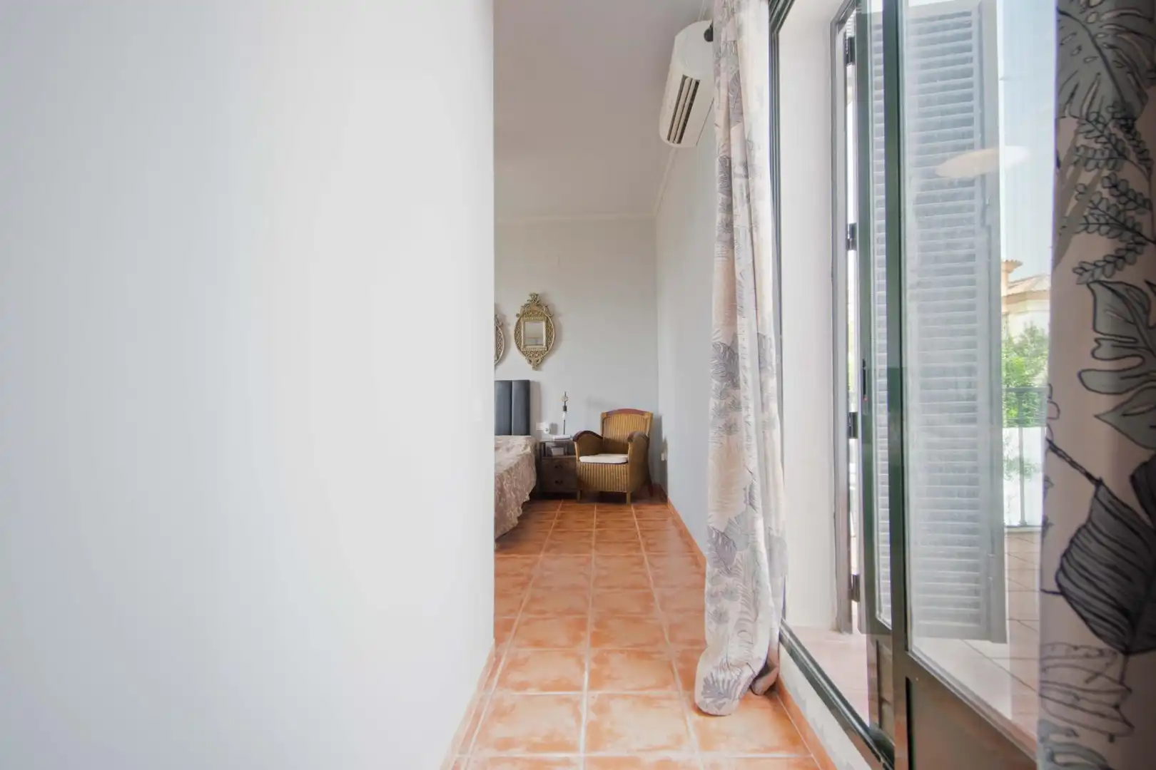 Dormitori de Casa o xalet en venda en Burguillos amb Aire condicionat, Jardí privat i Terrassa