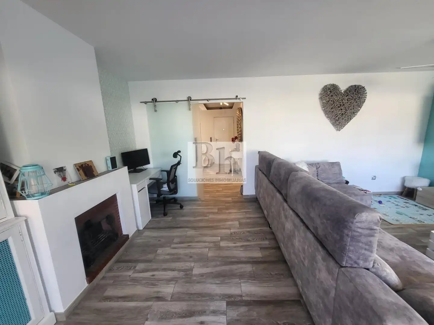 Sala de estar de Casa adosada en venta en Alhaurín de la Torre