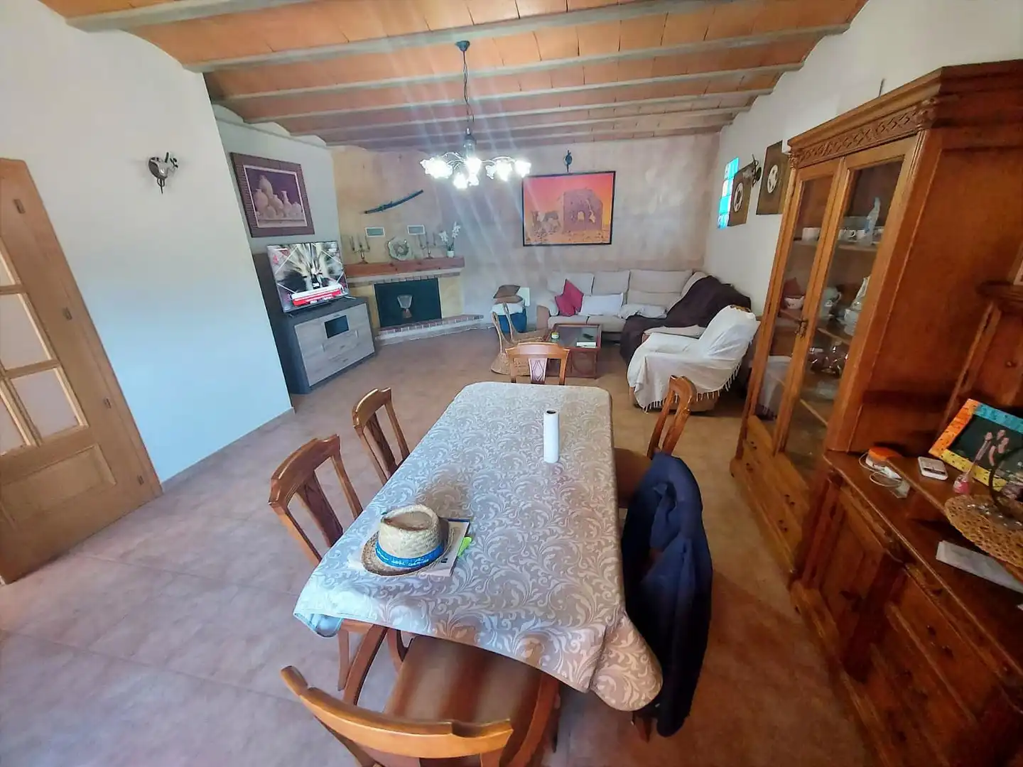 Sala d'estar de Casa o xalet en venda en Socovos amb Jardí privat i Terrassa