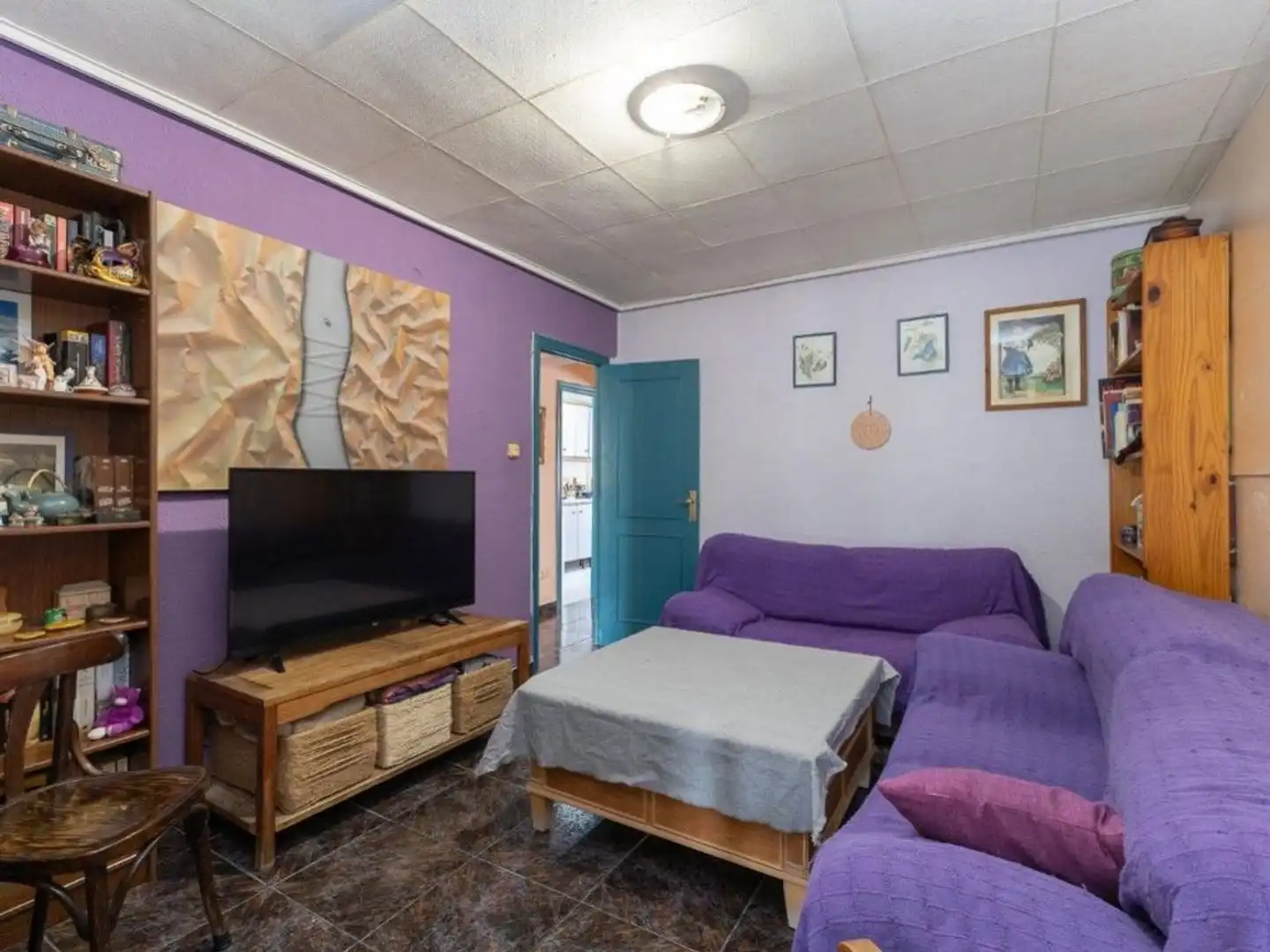 Sala de estar de Piso en venta en Mislata con Balcón