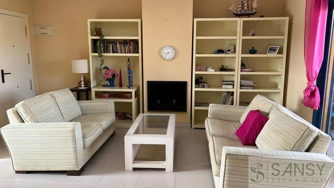 Living room of Attic for sale in Dénia  with Air Conditioner, Storage room and Community pool