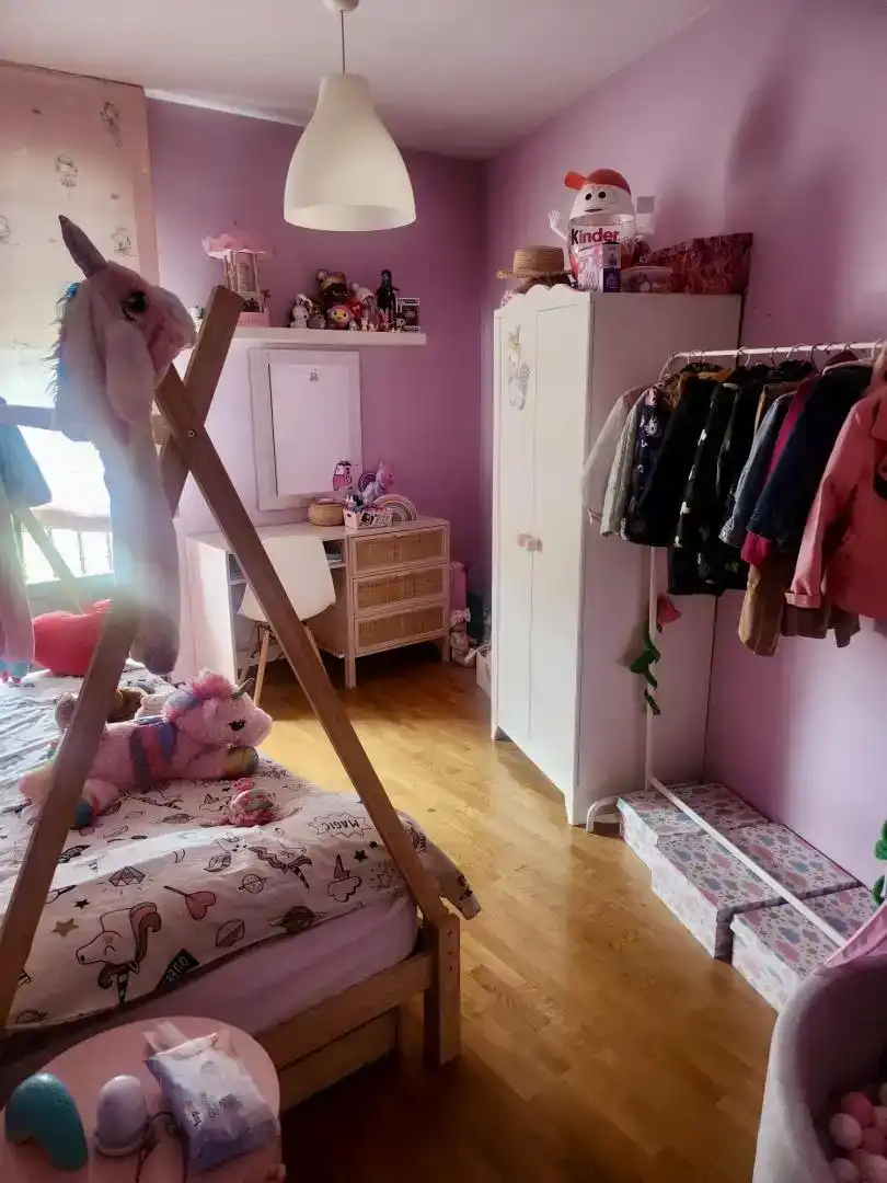 Habitación de Casa o chalet en venta en Valverde de la Virgen con Balcón
