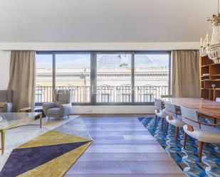 Living room of Apartment to rent in  Madrid Capital  with Air Conditioner, Heating and Parquet flooring