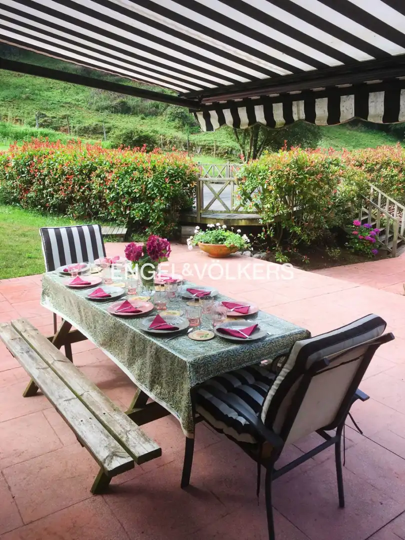 Terraza de Finca rústica en venta en Voto con Calefacción, Jardín privado y Terraza