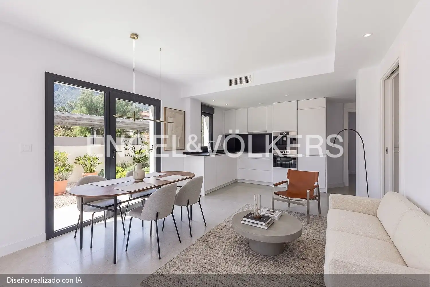 Vista exterior de Piso en venta en Dénia con Aire acondicionado, Calefacción y Jardín privado