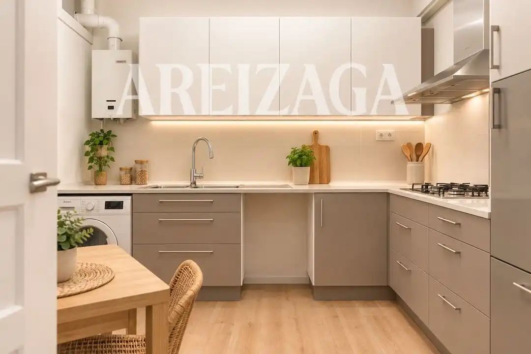 Cocina de Piso en venta en Donostia - San Sebastián  con Calefacción y Balcón