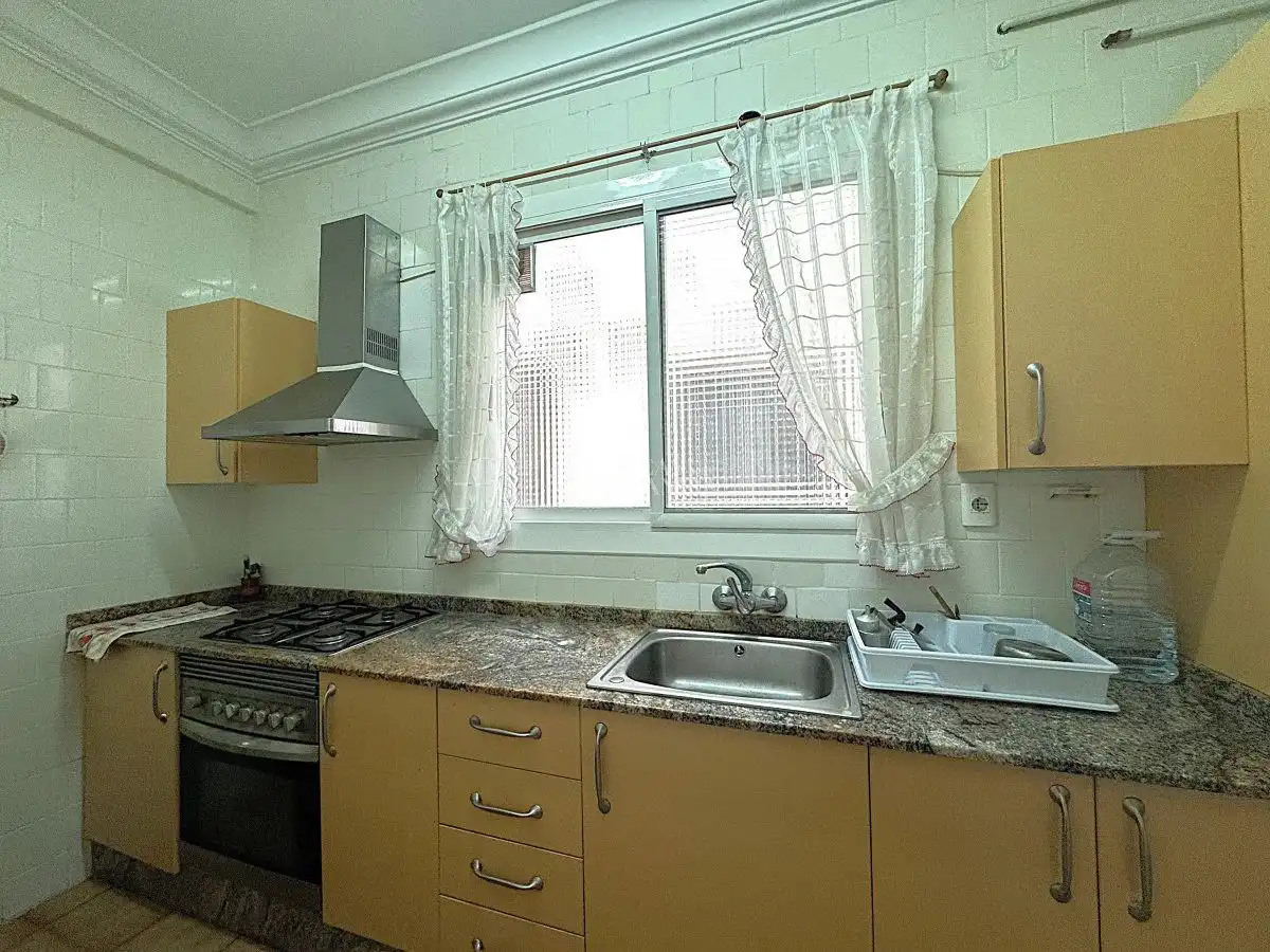Kitchen of Flat for sale in Valencia  with Balcony