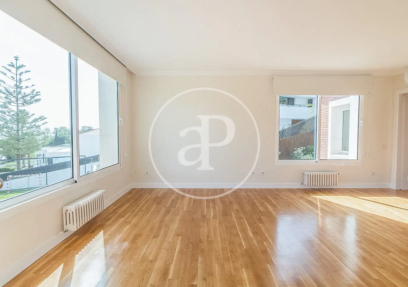 Living room of Houses for rent in Barcelona  with Air Conditioner, Heating and Private garden