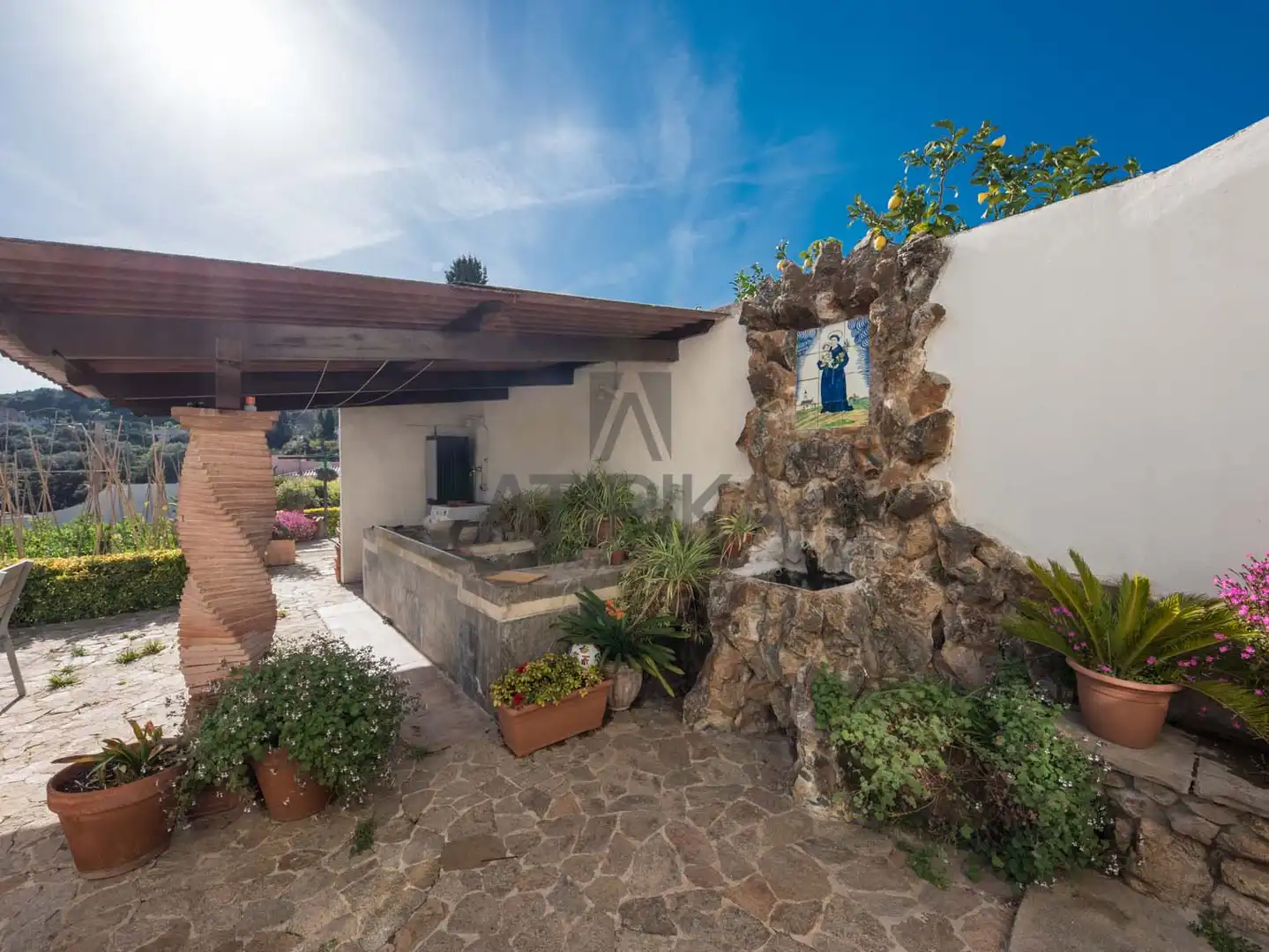 Jardín de Finca rústica en venta en Cabrera de Mar con Calefacción, Terraza y Trastero