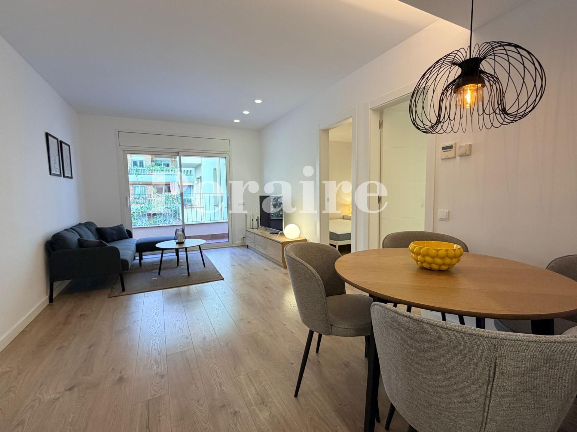 Living room of Flat to rent in  Barcelona Capital  with Heating and Balcony