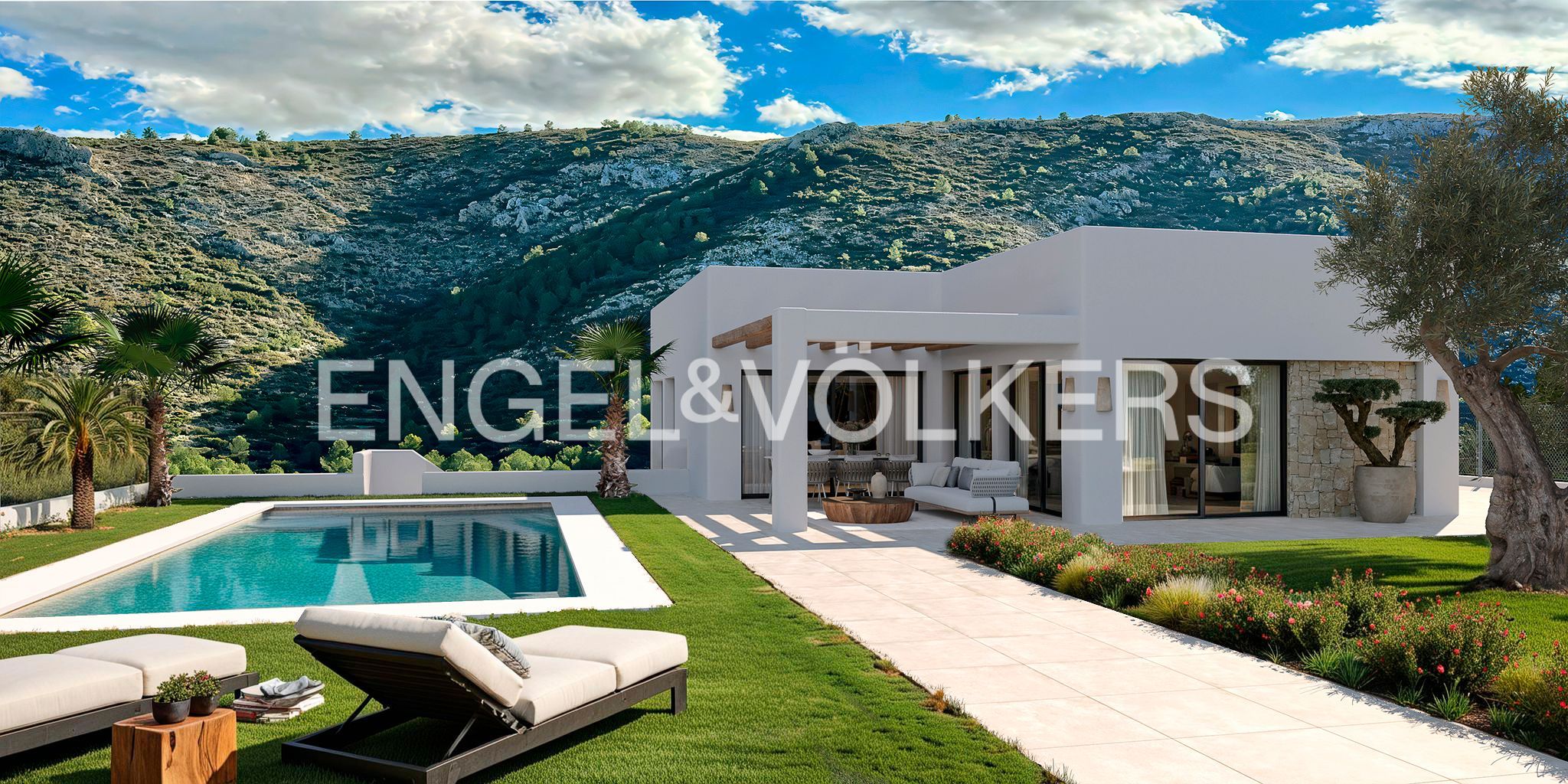 Vista exterior de Casa o xalet en venda en Pedreguer amb Aire condicionat, Calefacció i Jardí privat