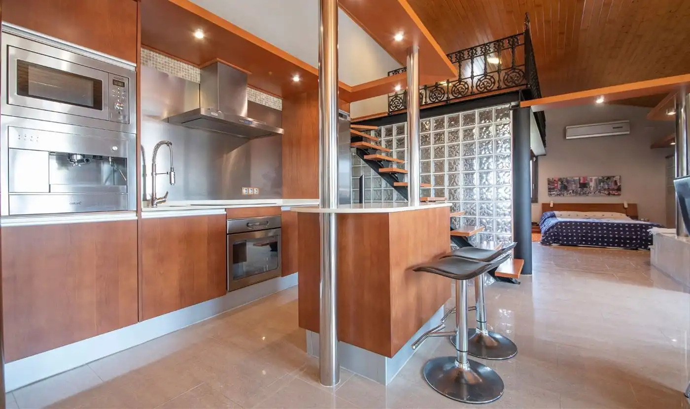 Cocina de Casa o chalet en venta en Vilobí del Penedès con Aire acondicionado, Calefacción y Terraza