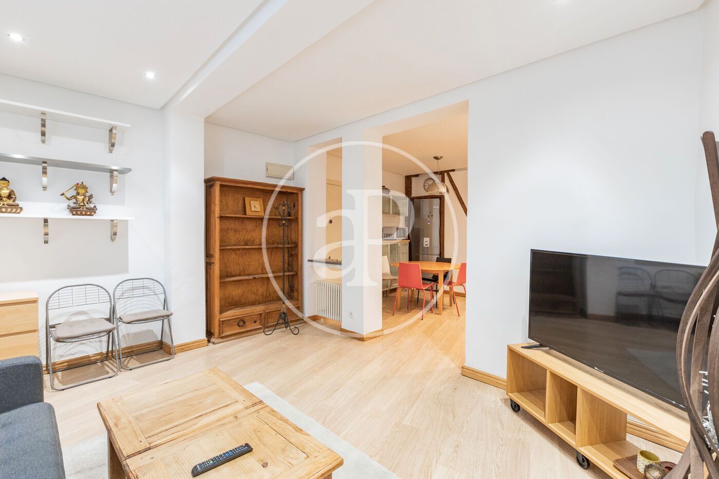 Exterior view of Flat for sale in  Madrid Capital  with Air Conditioner, Heating and Storage room