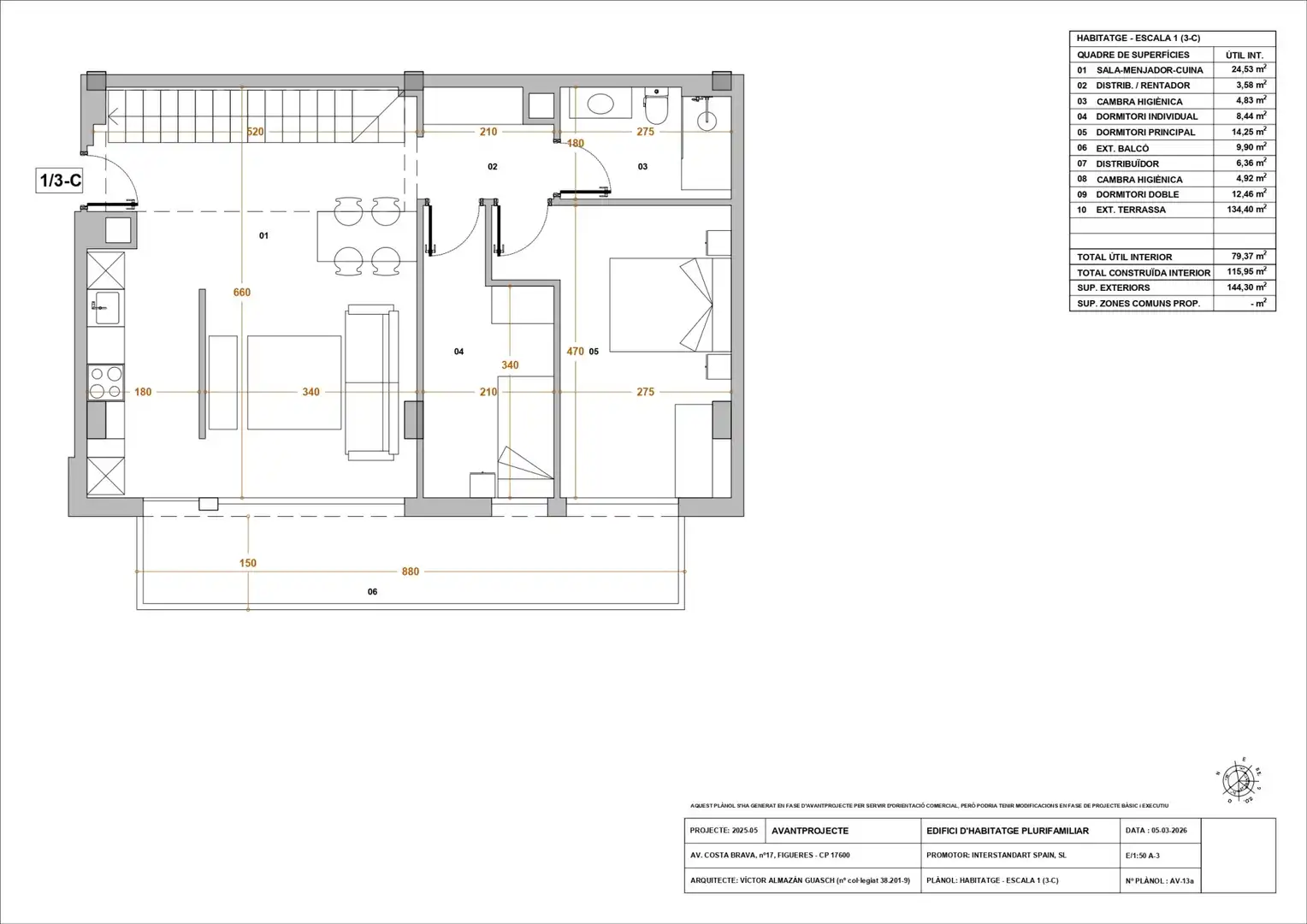 Piso con piscina en venta en Eixample - Horta Capallera, imagen 2