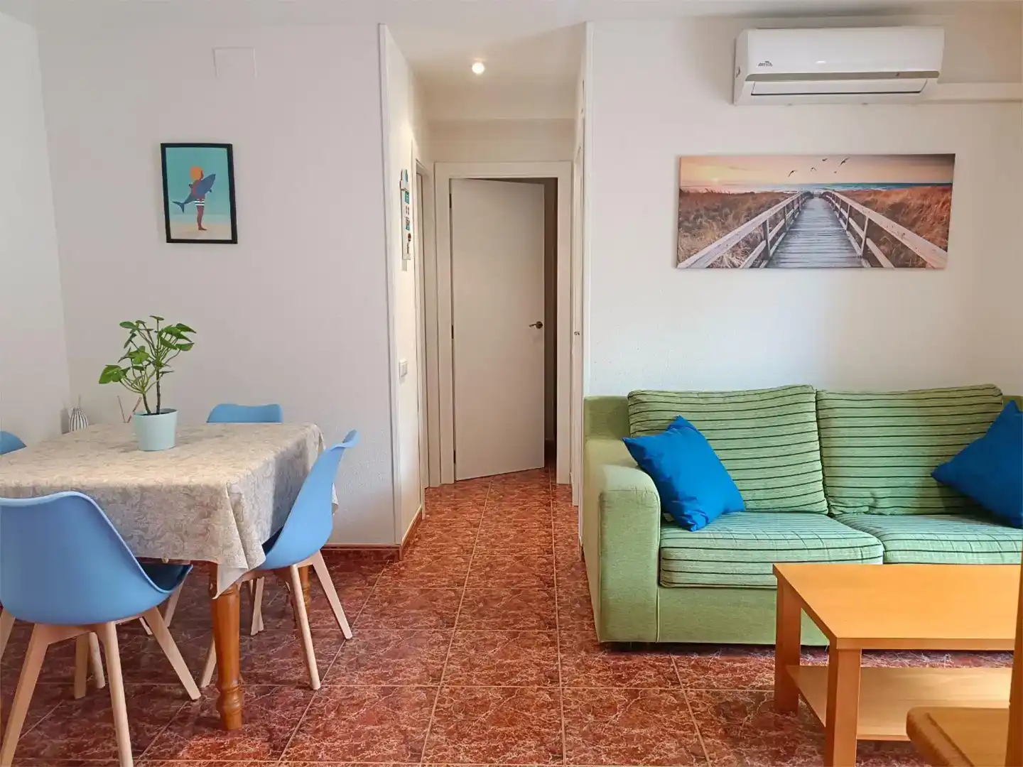 Sala de estar de Piso de alquiler en Playa Morro de Gos