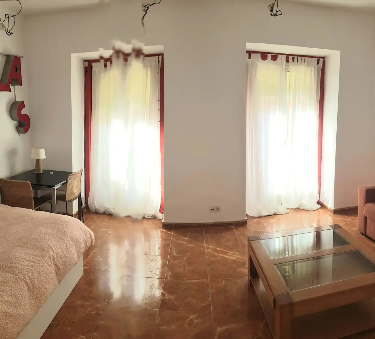 Schlafzimmer von Wohnung zum Verkauf in Madrid mit Klimaanlage, Heizung und Möbliert