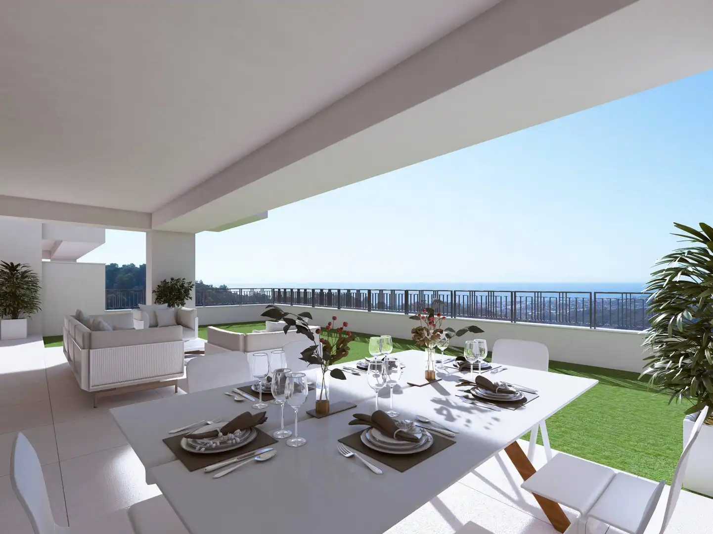 Terrassa de Apartament en venda en Istán amb Aire condicionat, Calefacció i Jardí privat