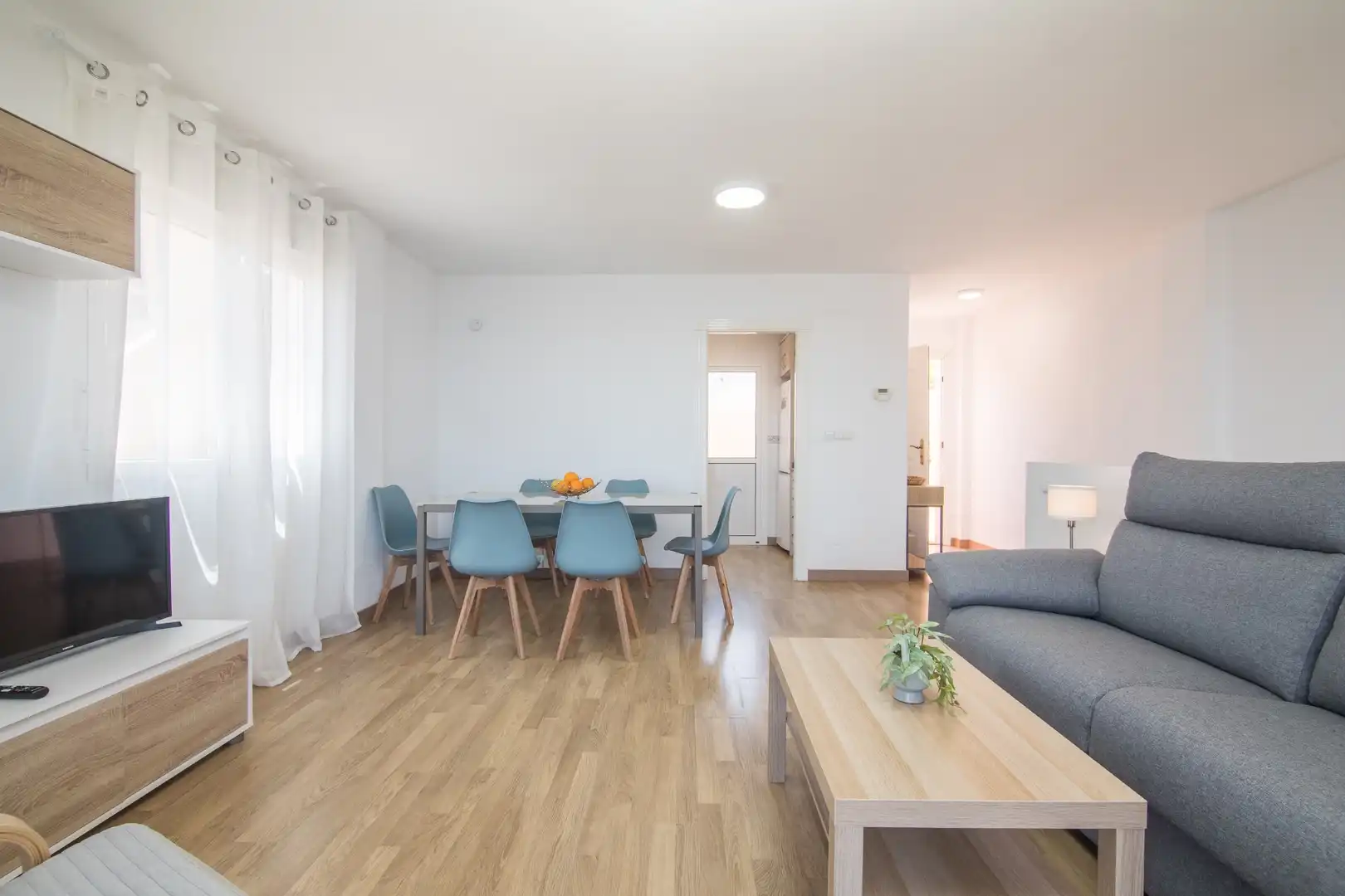 Living room of Houses for rent in Santa Pola  with Air Conditioner, Heating and Private garden