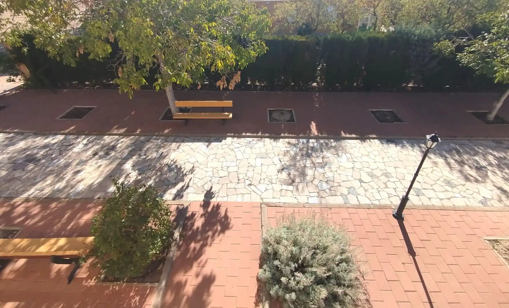 Terraza de Casa o chalet en venta en La Roda con Jardín privado, Terraza y Piscina