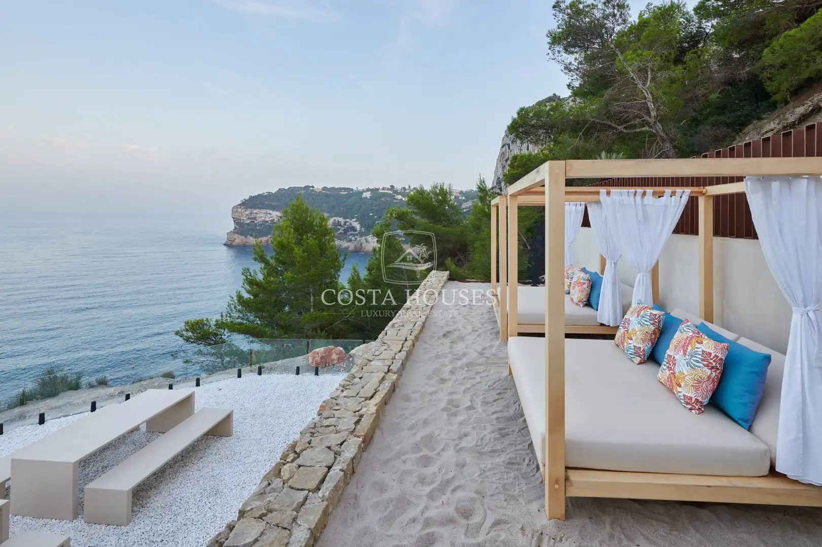 Terrace of Houses for sale in Jávea / Xàbia  with Air Conditioner, Private garden and Terrace