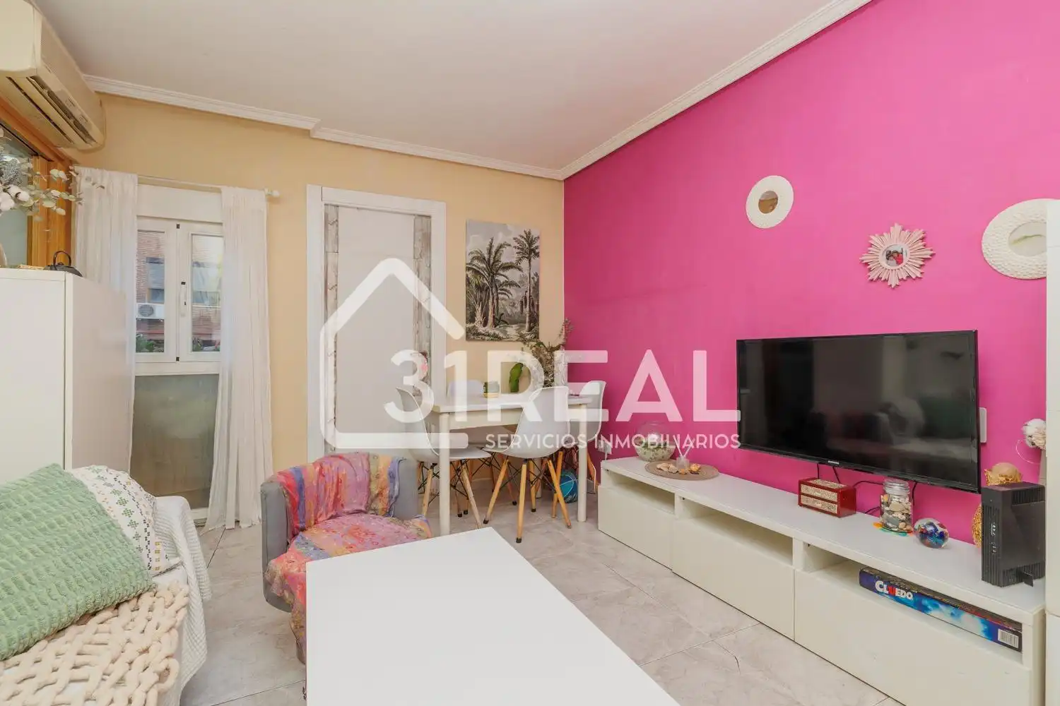 Schlafzimmer von Wohnung zum Verkauf in Madrid mit Klimaanlage, Heizung und Terrasse