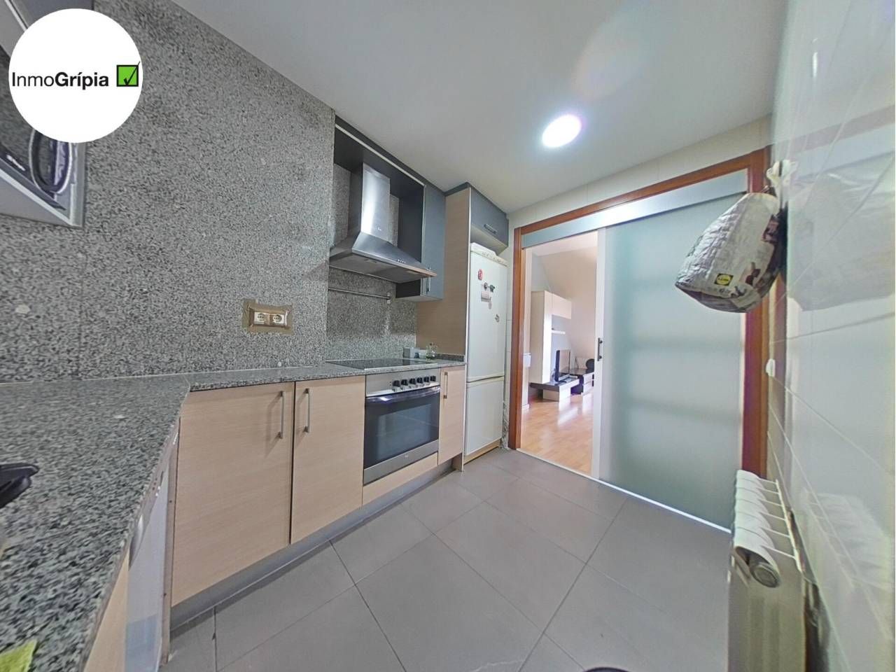 Kitchen of Duplex for sale in Terrassa  with Air Conditioner, Parquet flooring and Terrace