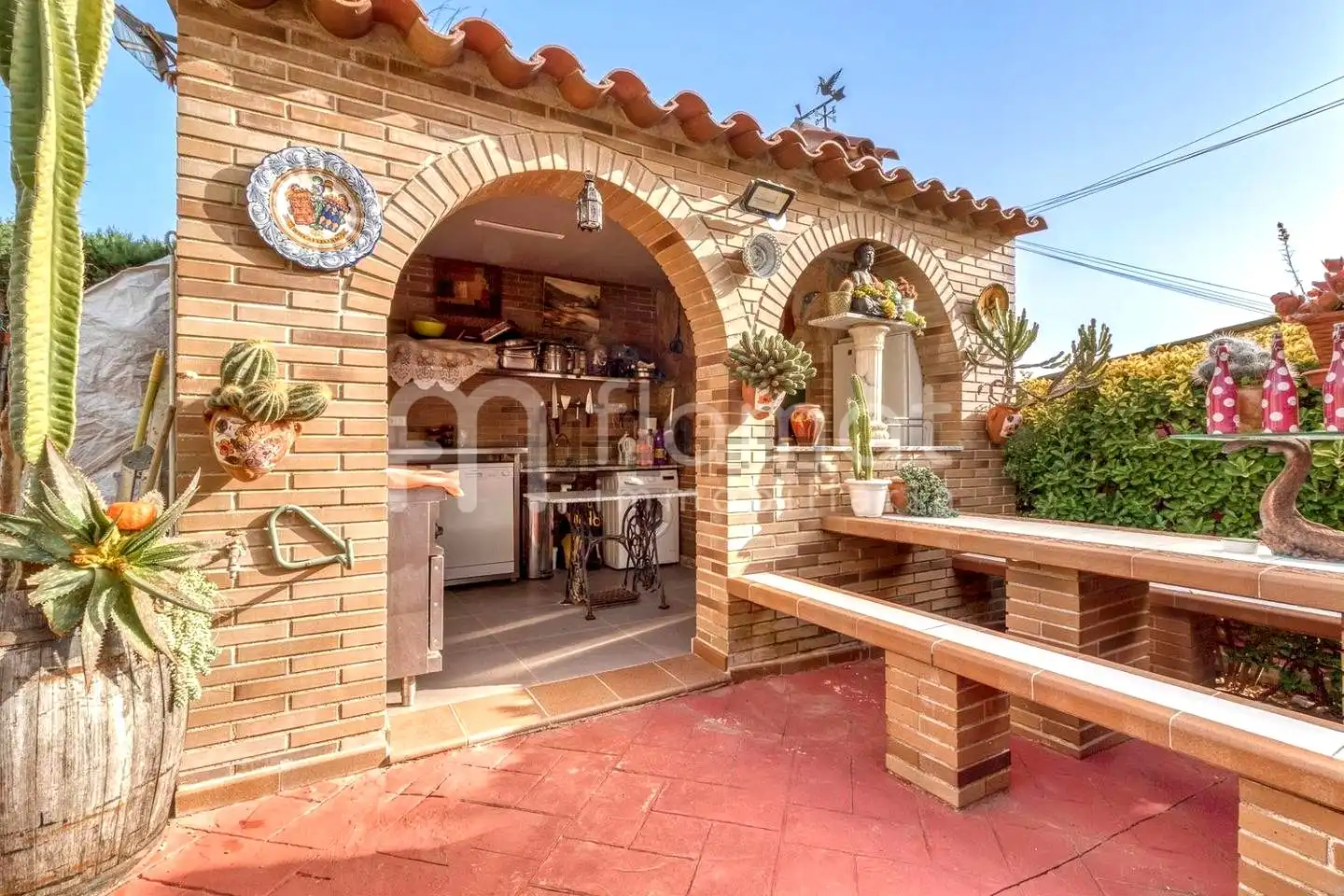 Vista exterior de Casa o xalet en venda en Tordera amb Terrassa i Piscina