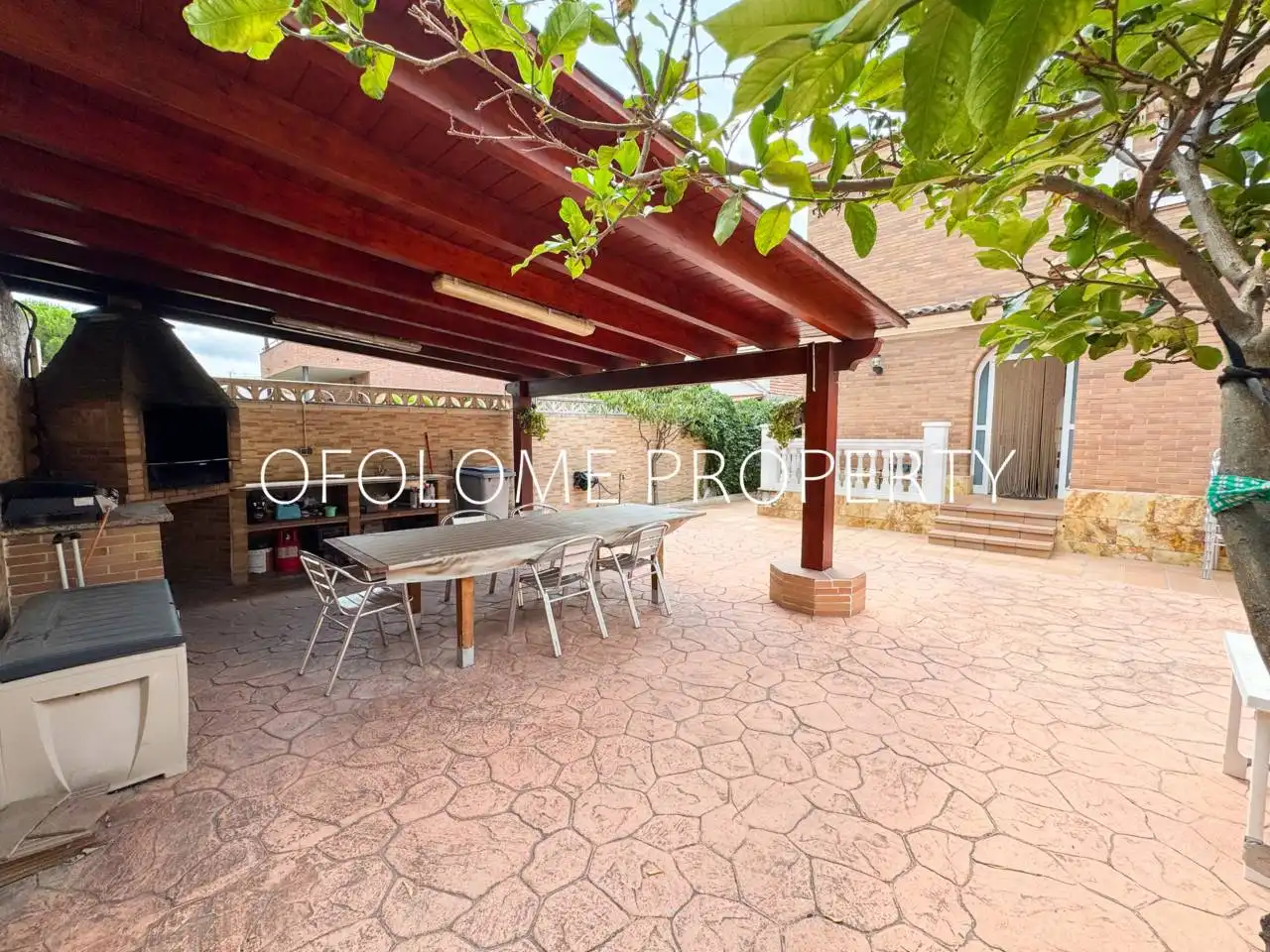 Terraza de Casa o chalet en venta en Santa Perpètua de Mogoda con Aire acondicionado, Calefacción y Jardín privado
