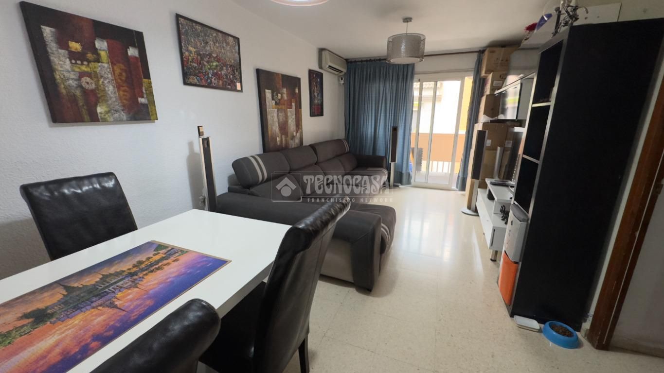 Sala d'estar de Pis en venda en Málaga Capital
