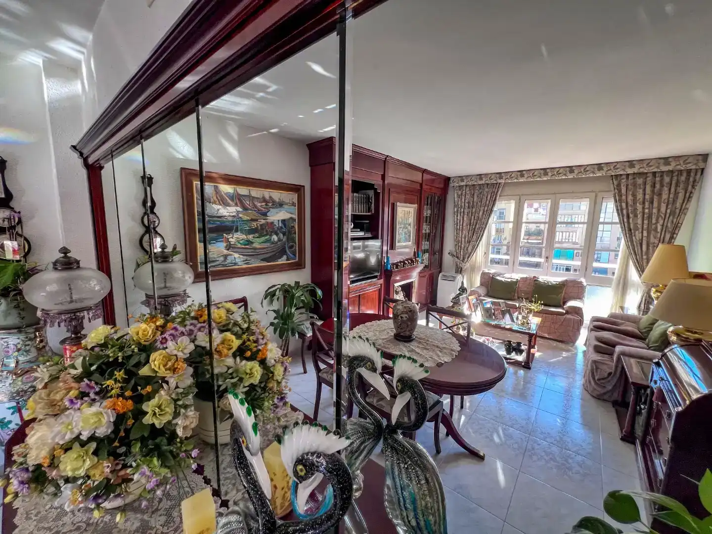 Sala de estar de Piso en venta en  Barcelona Capital