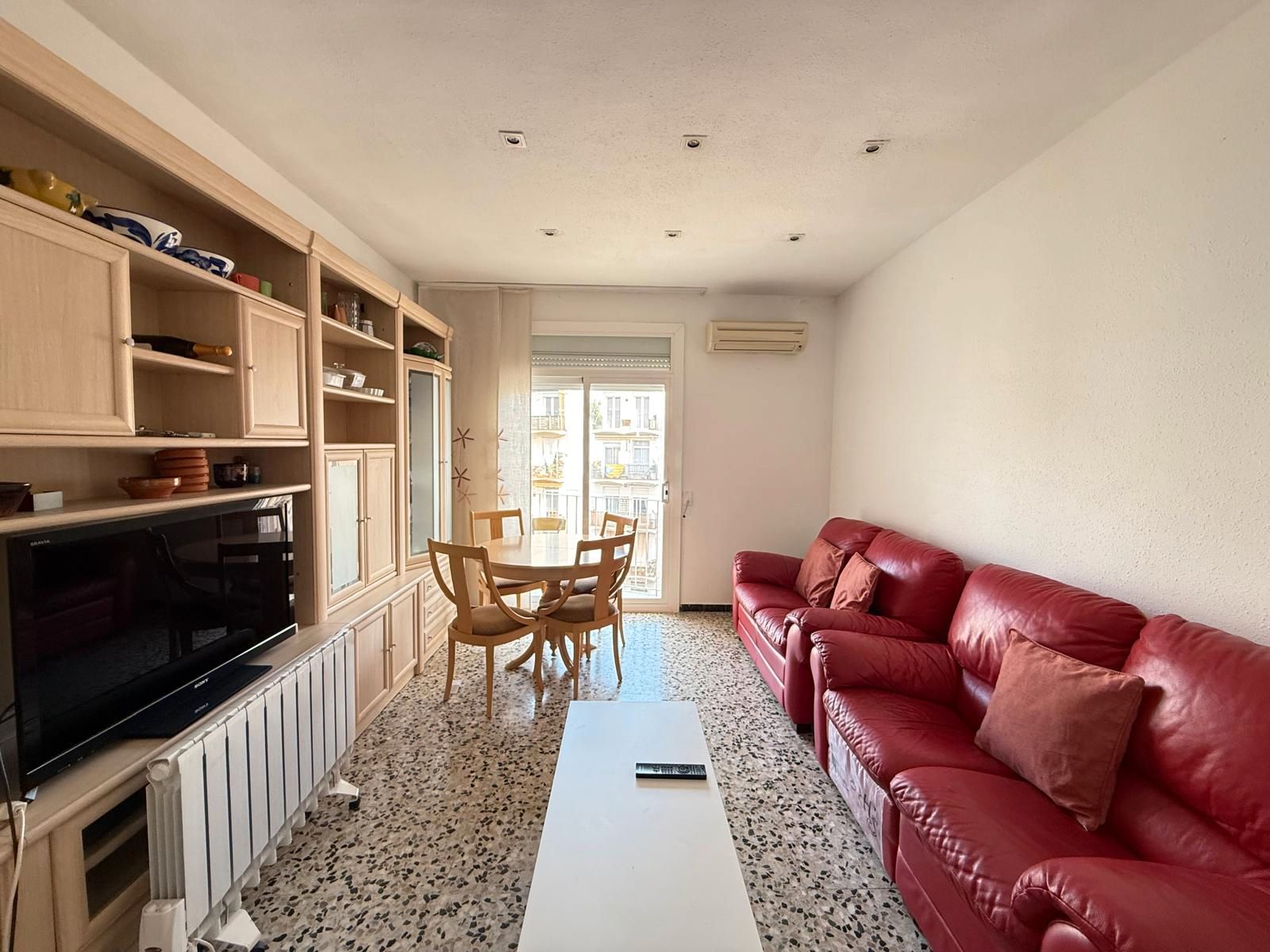 Living room of Flat to rent in  Barcelona Capital  with Furnished, Washing machine and Microwave