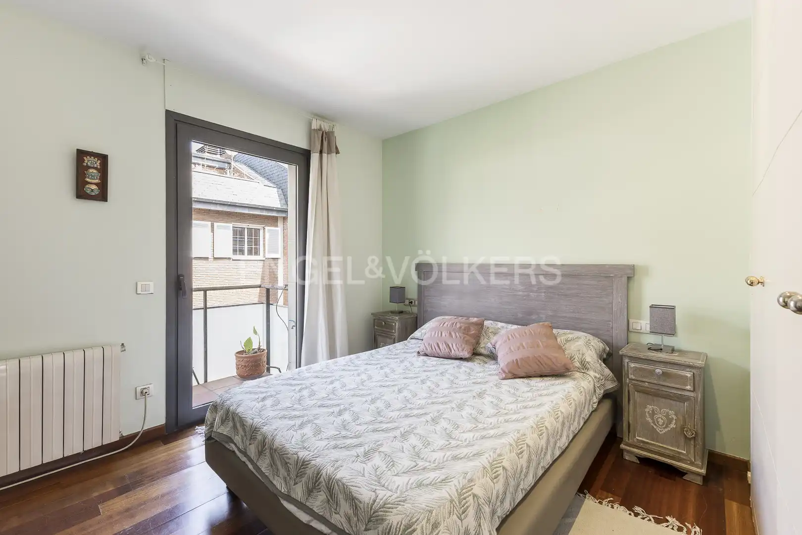 Bedroom of Houses for rent in Barcelona  with Air Conditioner, Heating and Private garden