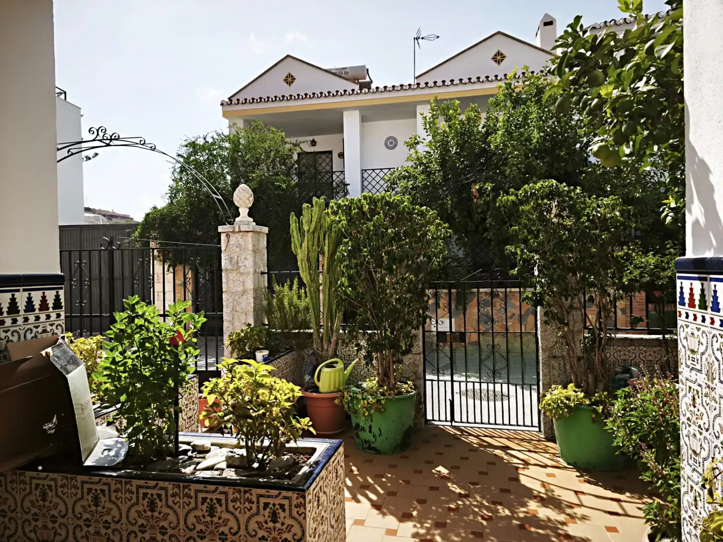 Jardín de Casa adosada en venta en Málaga con Aire acondicionado, Terraza y Amueblado