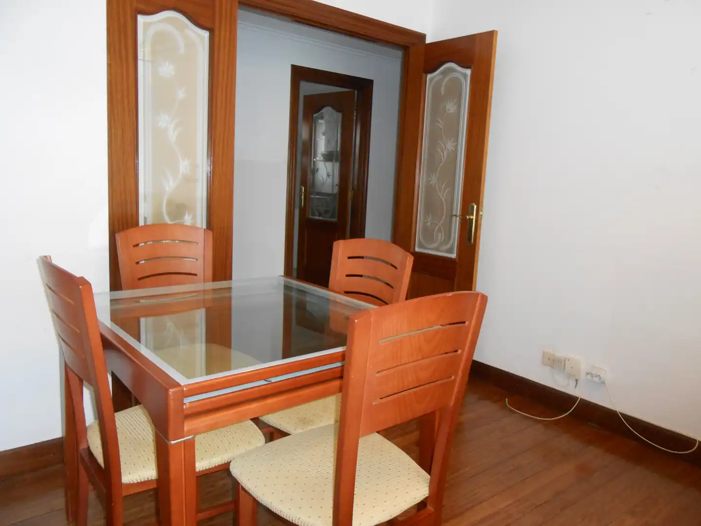 Dining room of Flat for rent in Bilbao   with Heating, Furnished and Balcony