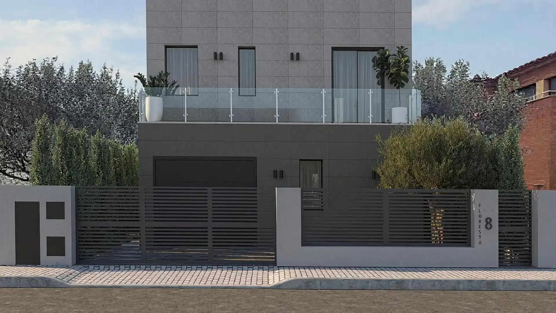 Vista exterior de Casa o xalet en venda en Abrera amb Aire condicionat, Calefacció i Jardí privat