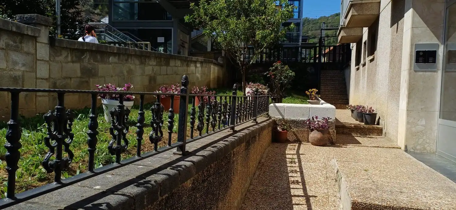 Terrace of Flat for sale in Mieres (Asturias)  with Heating, Storage room and Swimming Pool