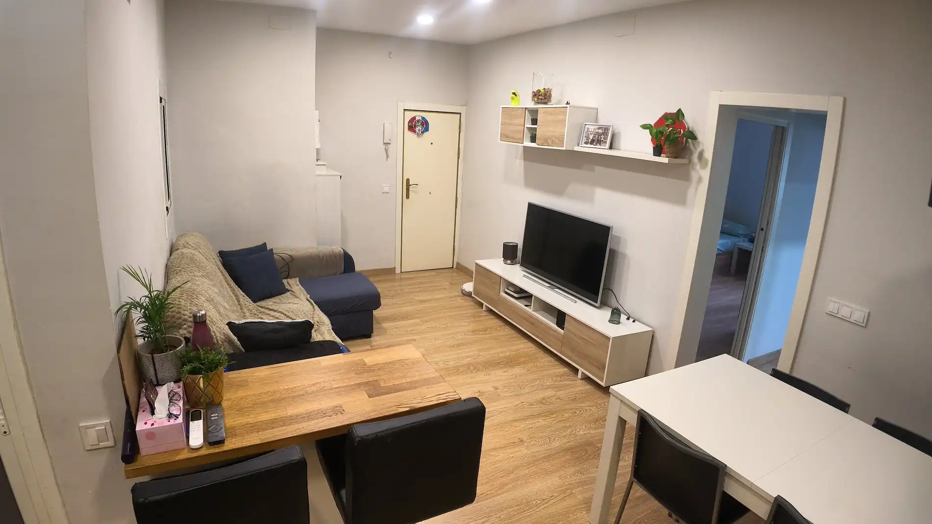 Sala de estar de Piso en venta en Molins de Rei con Aire acondicionado y Parquet