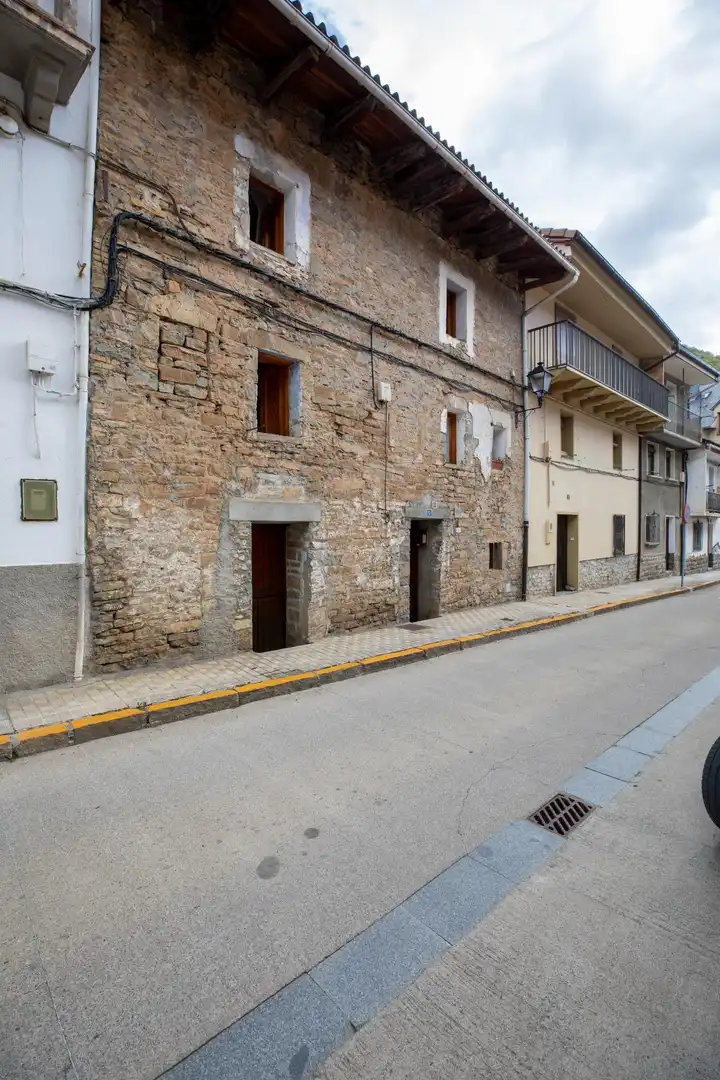 Vista exterior de Finca rústica en venta en Biescas con Calefacción y Jardín privado
