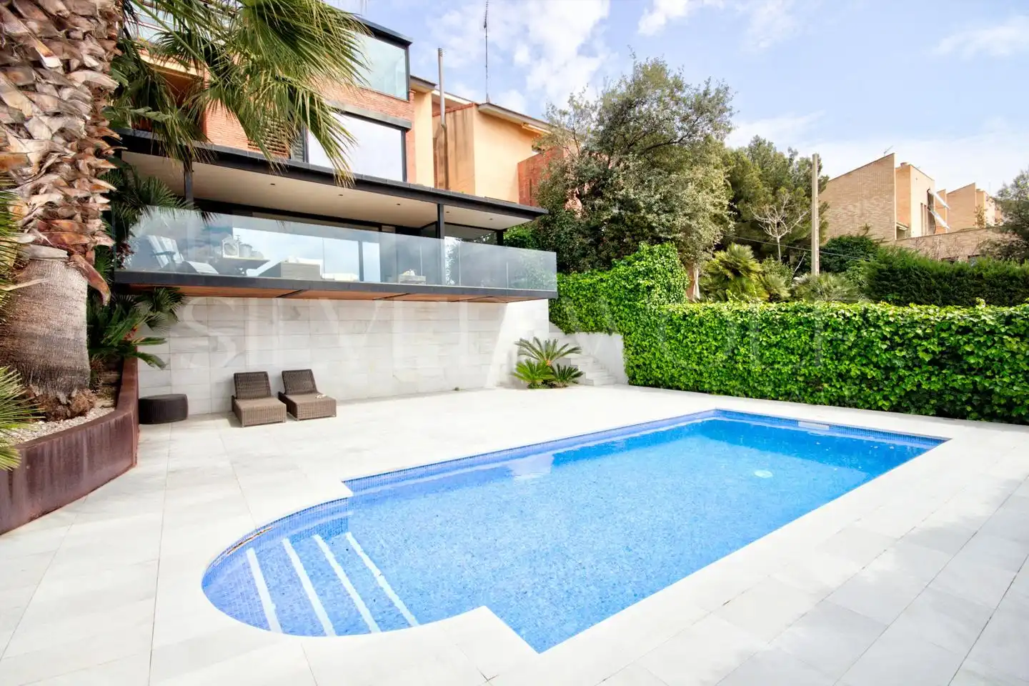 Piscina de Casa o chalet en venta en Sitges con Aire acondicionado, Calefacción y Jardín privado