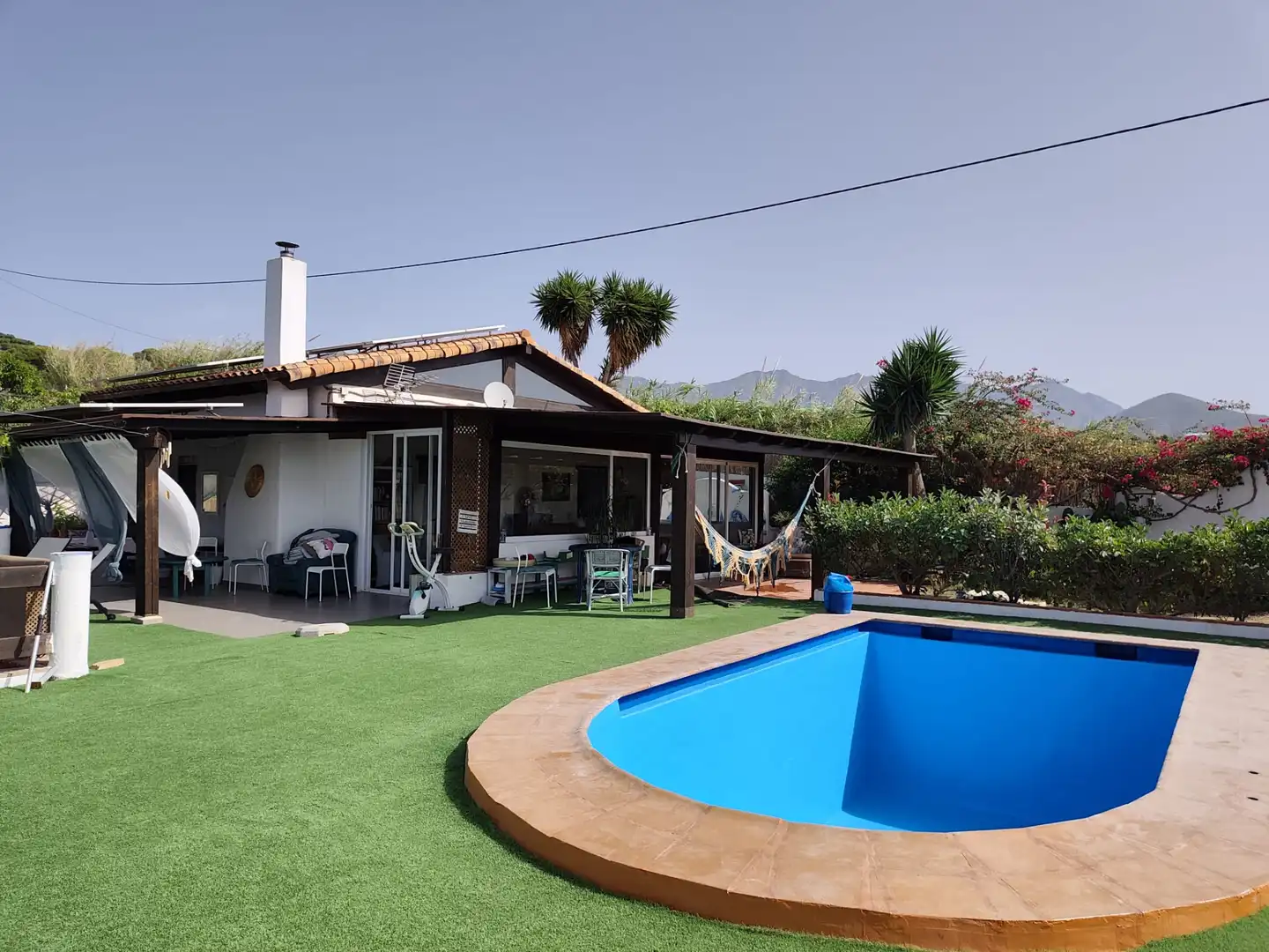 Garten von Country house zur Miete in Salobreña mit Privatgarten, Terrasse und Schwimmbad