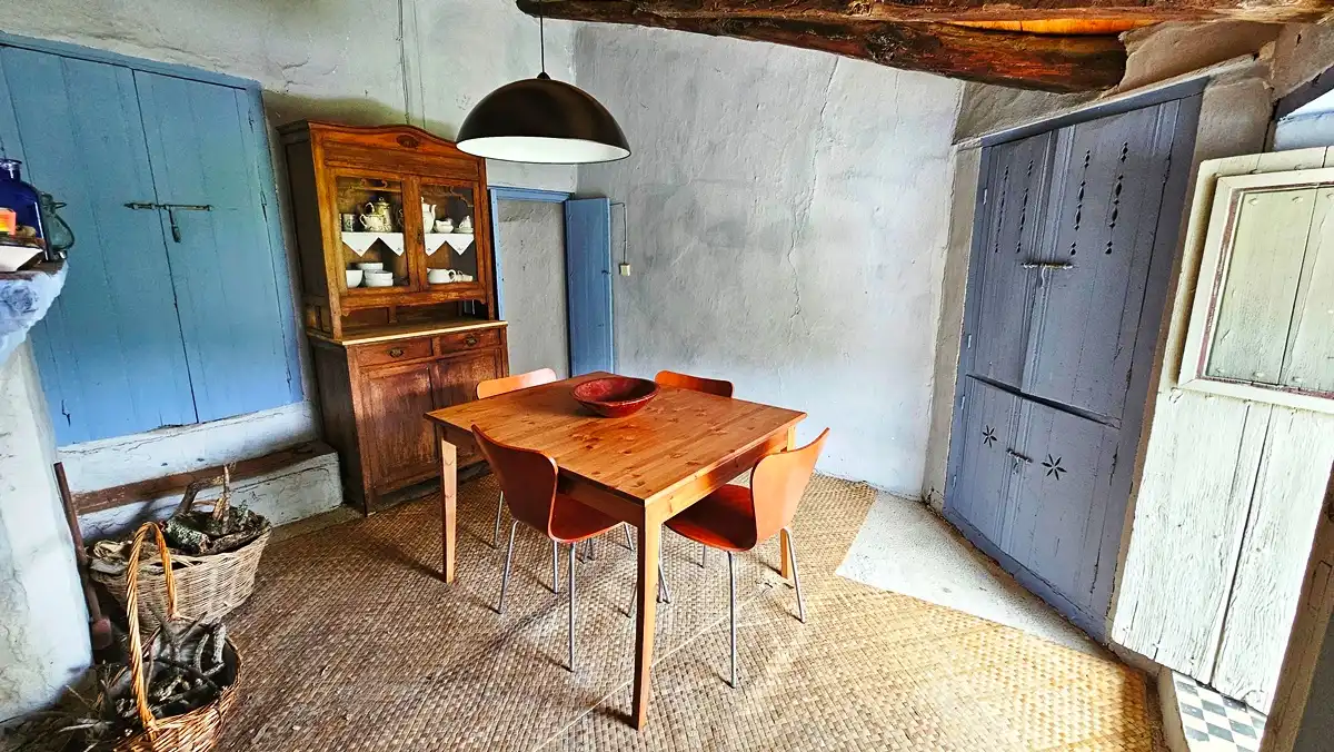 Dining room of Houses for sale in Alájar  with Storage room and Balcony