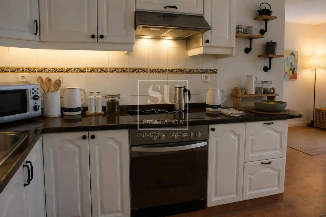 Cocina de Casa o chalet en venta en Gondomar con Calefacción, Jardín privado y Trastero