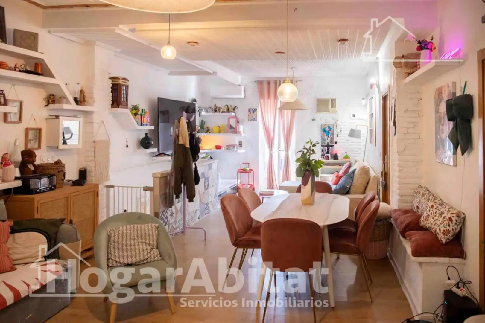 Sala de estar de Casa o chalet en venta en Manises con Aire acondicionado, Calefacción y Terraza